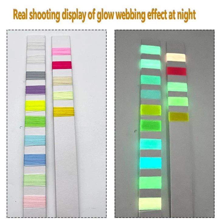 Glow in The Dark Pet Collar Webbing